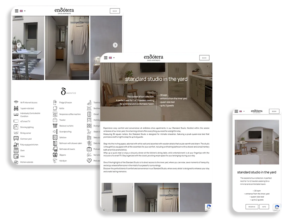 Rental apartments enδόtera