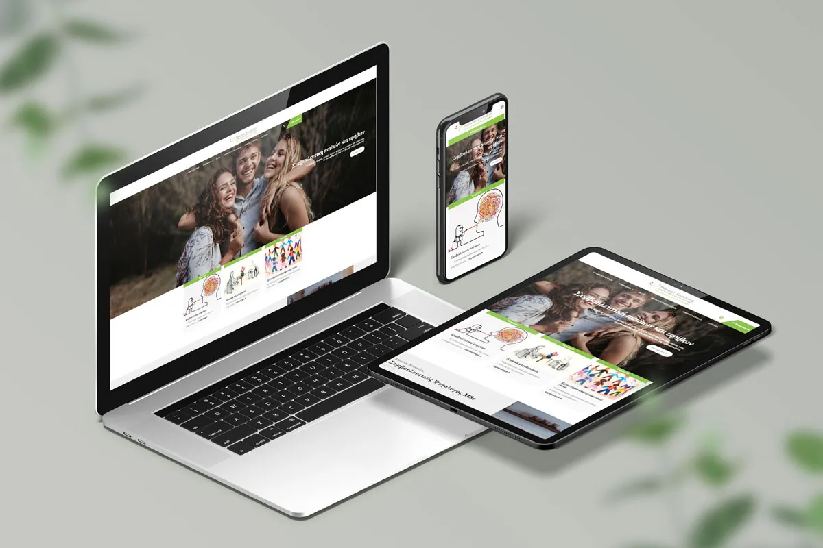The website of psychologist Manolis Koukoulis